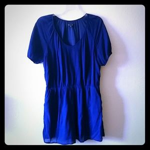 Stunning Short Blue Dress